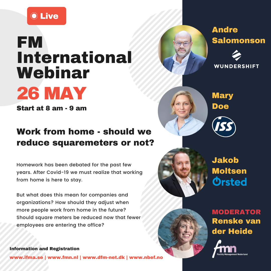 Webinar ‘People work from home. Should we reduce squaremeters or not?’